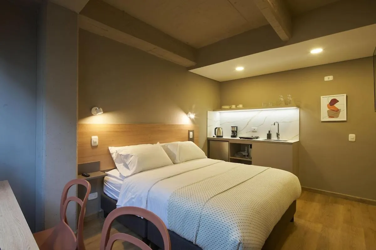 보고타 Design-Focused Loft In Chapinero Alto 아파트 콜롬비아